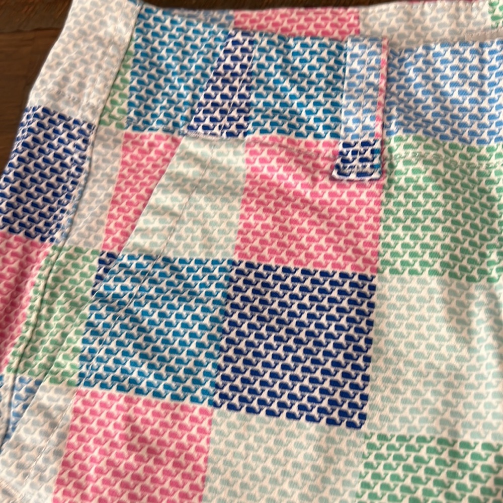 *Vinyard Vines - size 8 - logo plaid shorts - Picture 2 of 5